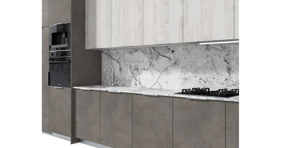 Кухня Эггер Чикаго бетон