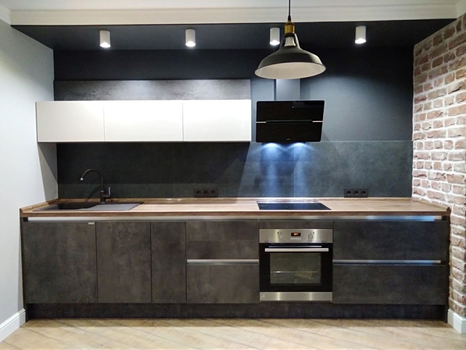 Кухня Эггер Чикаго бетон