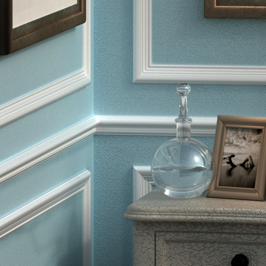 Молдинги для стен в интерьере