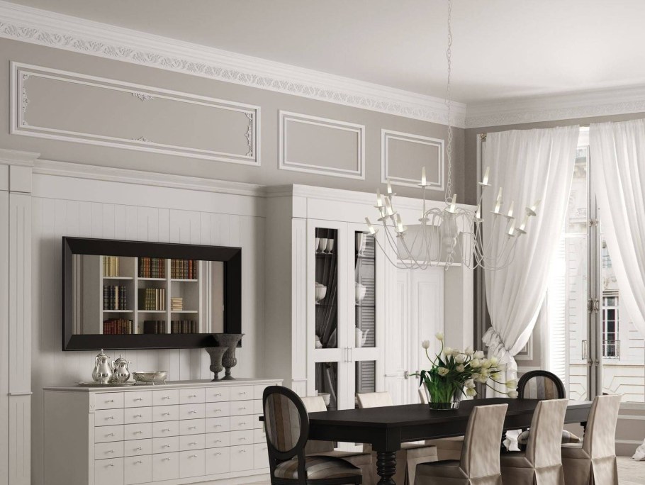 Молдинги для стен