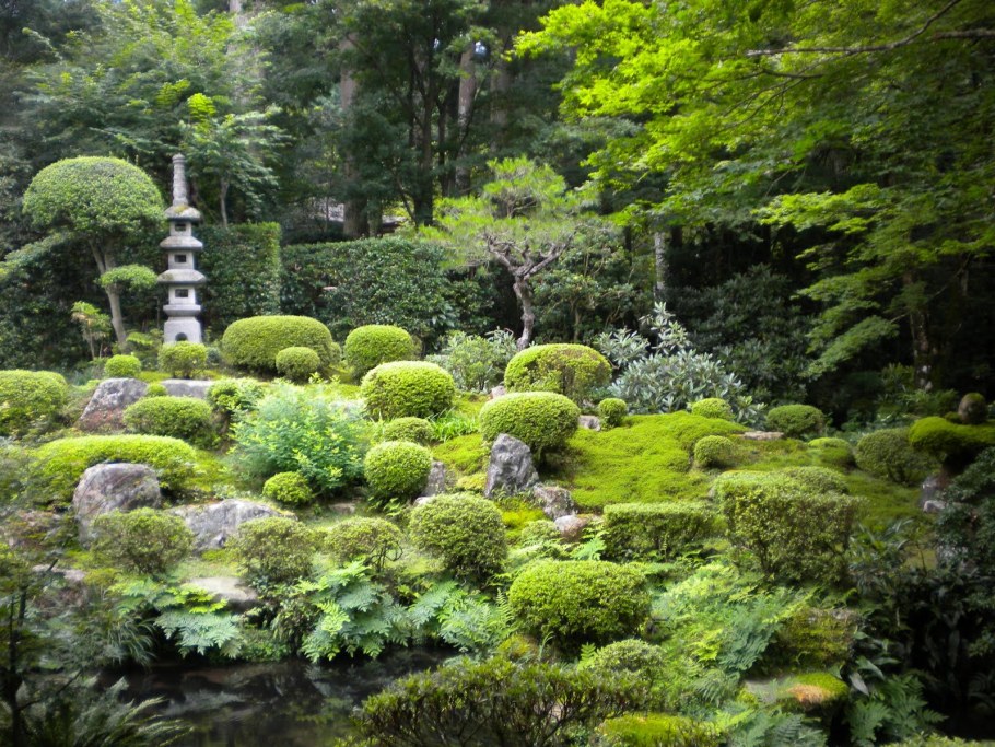 Сад мхов монастыря Сайходзи в Киото