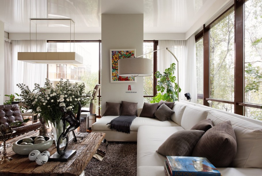 Уютный интерьер квартиры