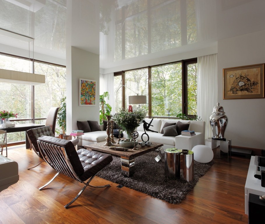 Интерьеры домов в европейском стиле