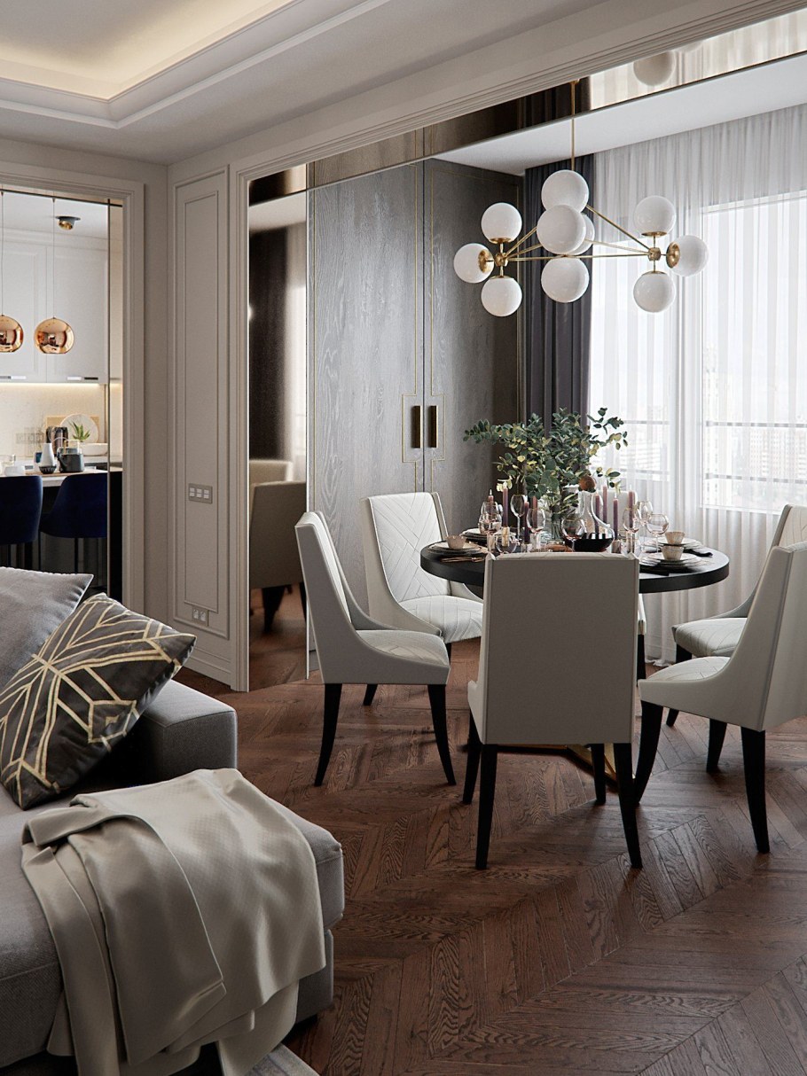 Современный Европейский интерьер