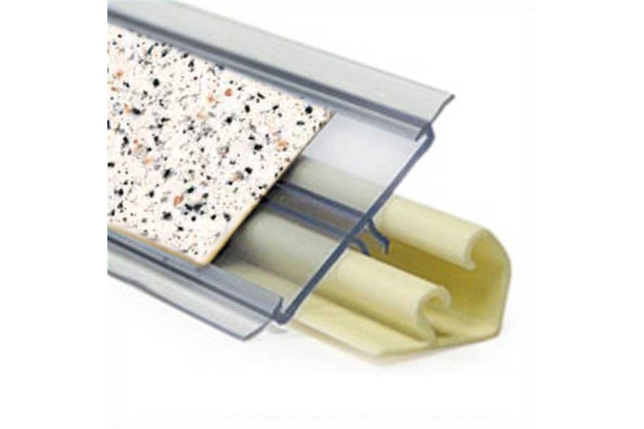 Плинтус для столешницы прозрачный 3050мм