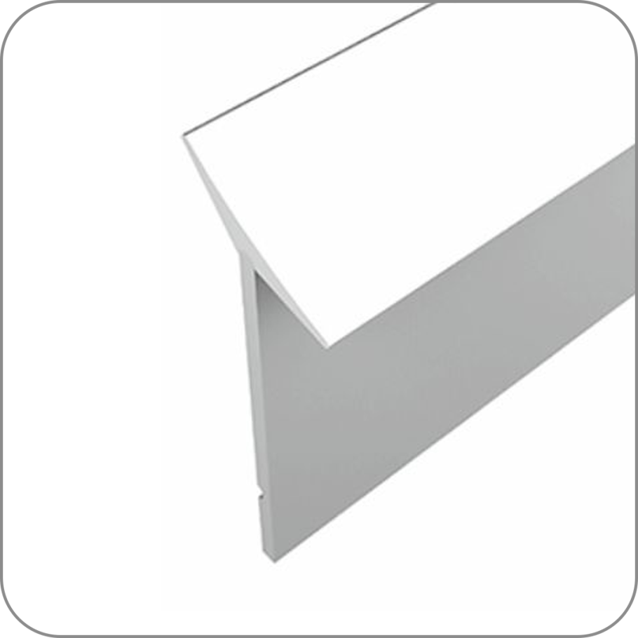 Профиль ПВХ С флажком 35х25х20