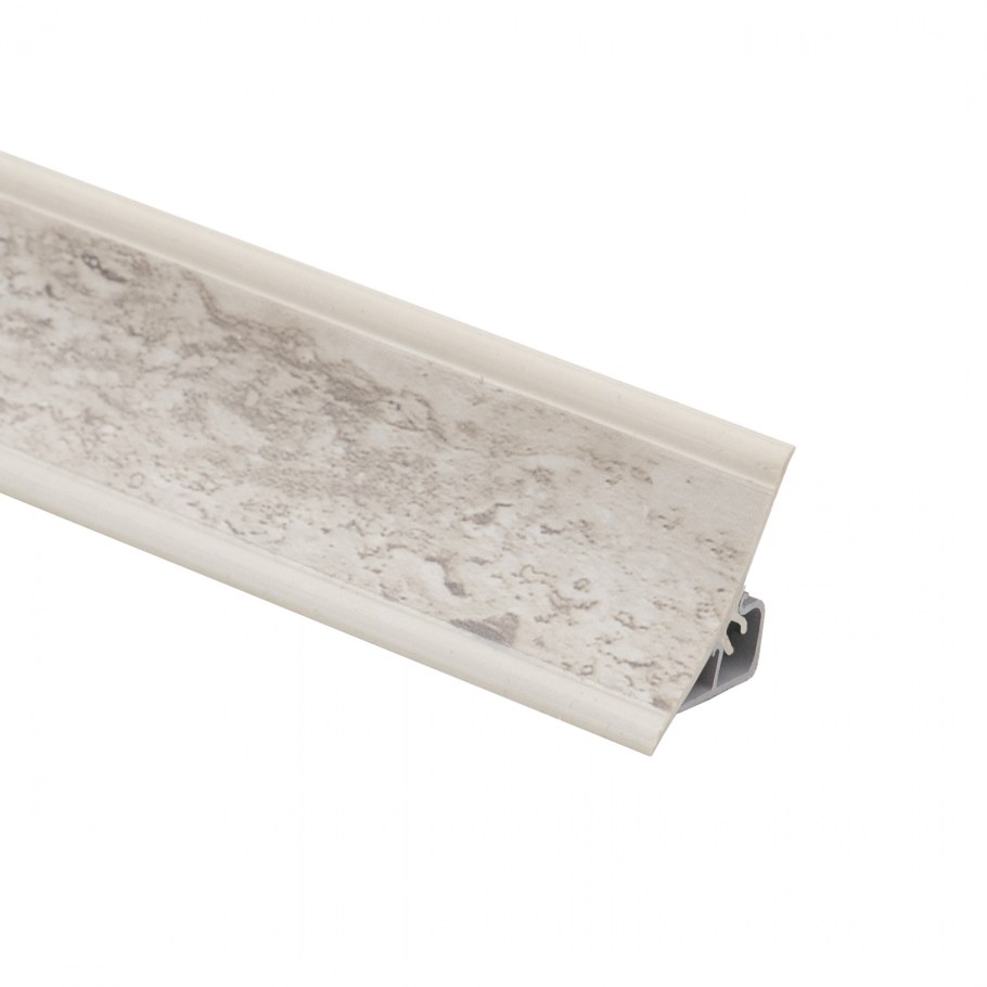 Плинтус термопласт Королевский опал светлый