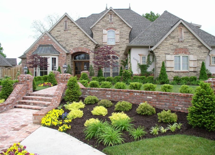 Колониальный ландшафтный стиль