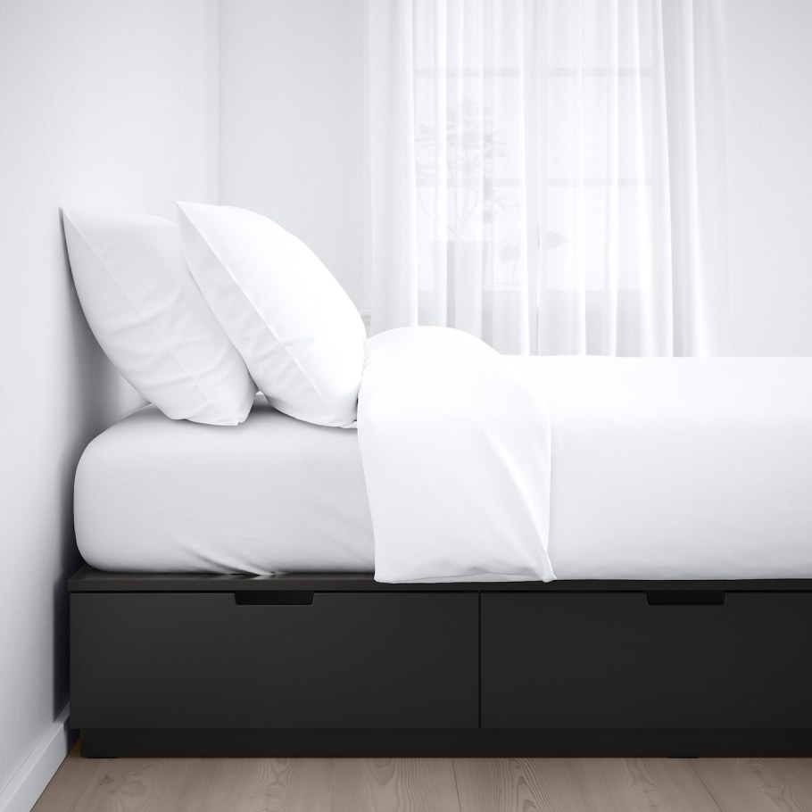Ikea Nordli с изголовьем 160х200 Anthracite