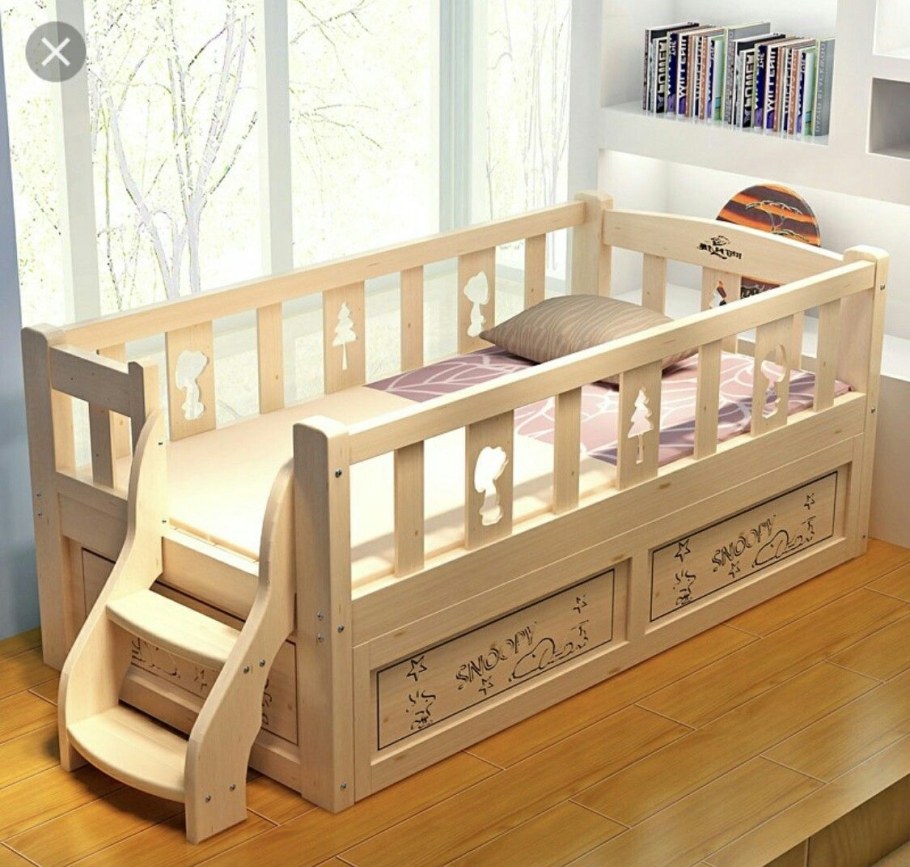 Детские кроватки с бортиками