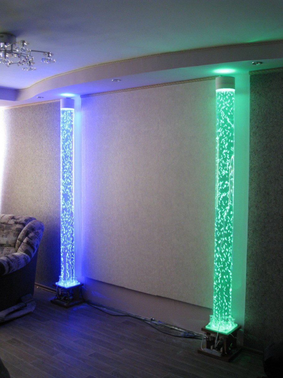 Подсветка колонн