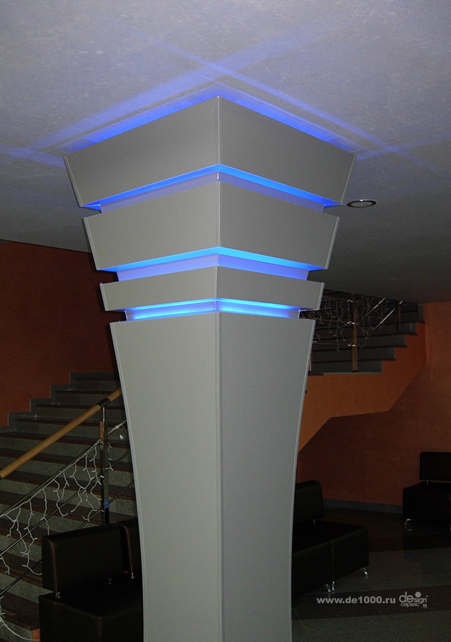 Отделка колонн