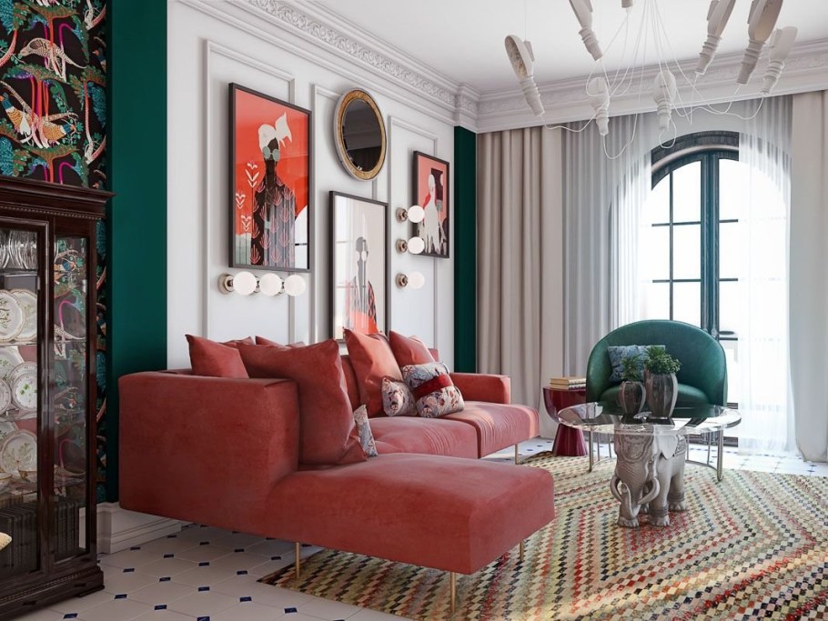 Эклектика в интерьере