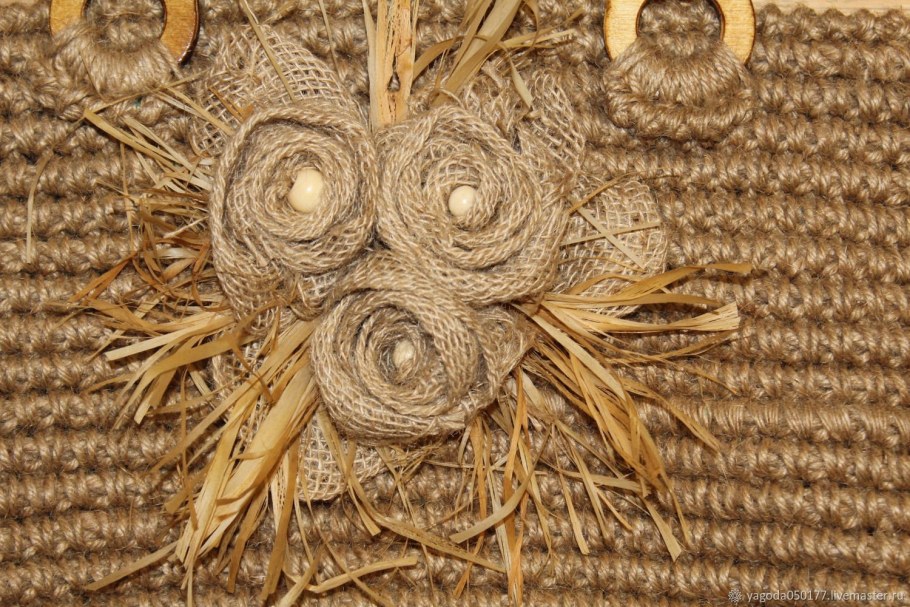 Панно из Мешковины