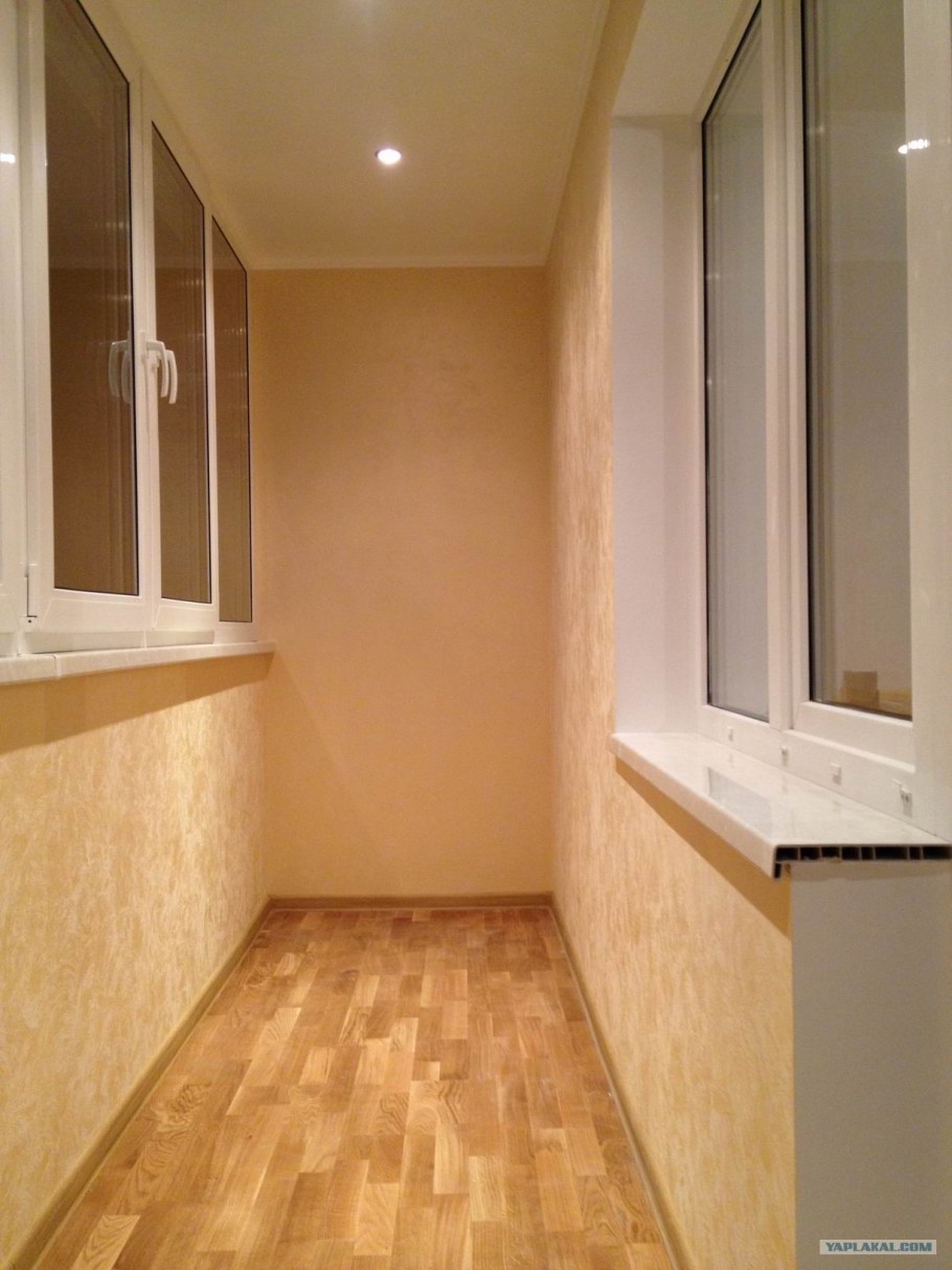 Отделка лоджии