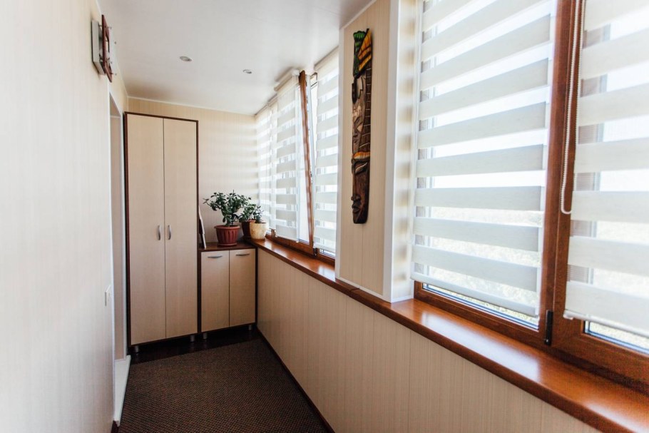 Отделка лоджии