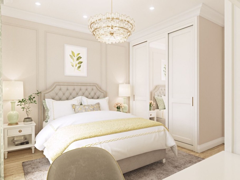 Спальня в Светлом стиле