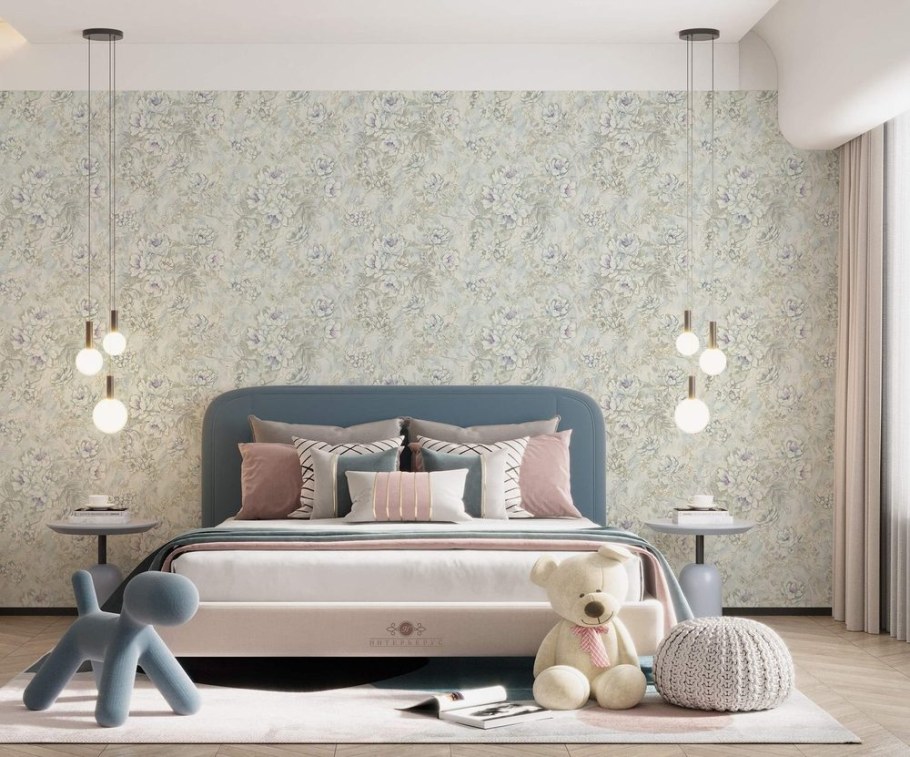 Обои Poeme Grandeco в интерьере