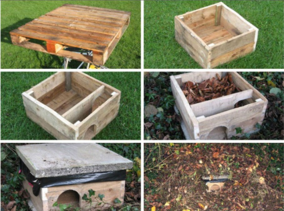 Домик для ежика