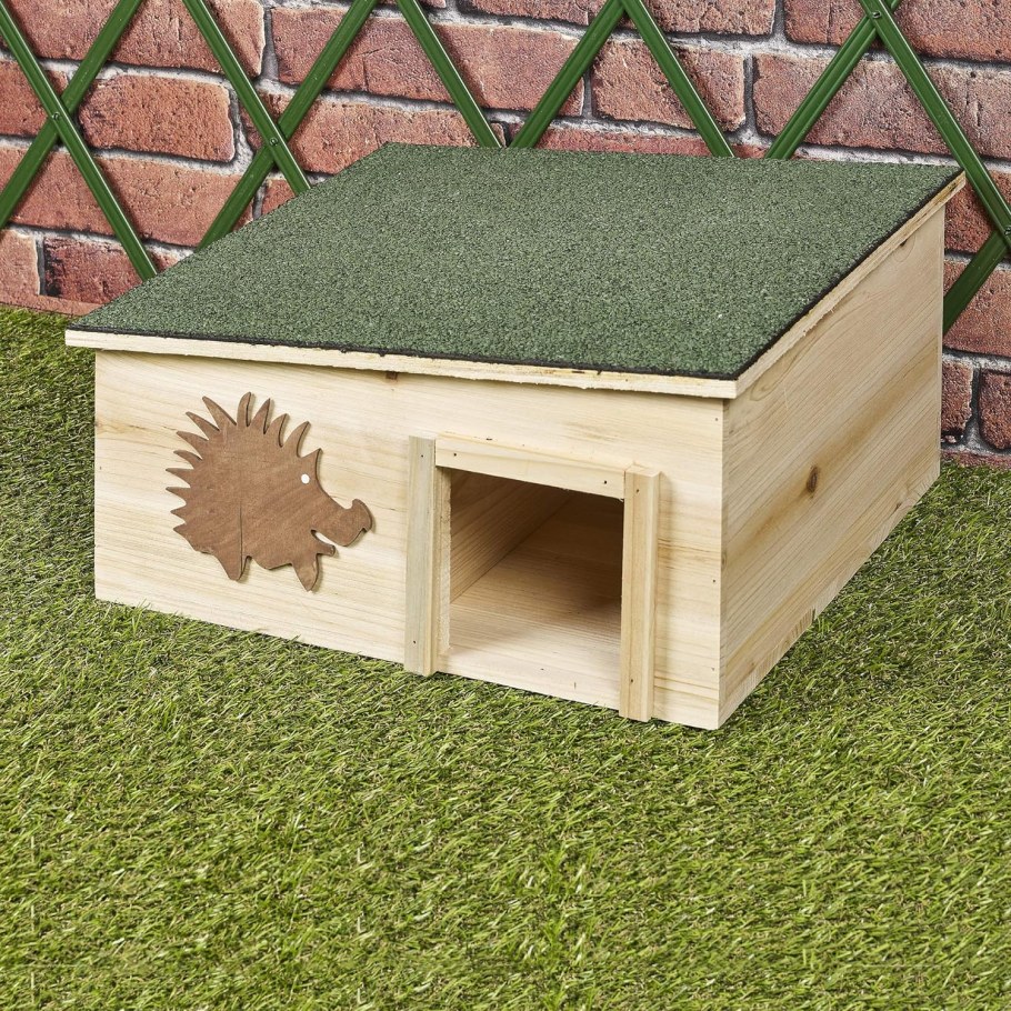 Зимний домик для ежа