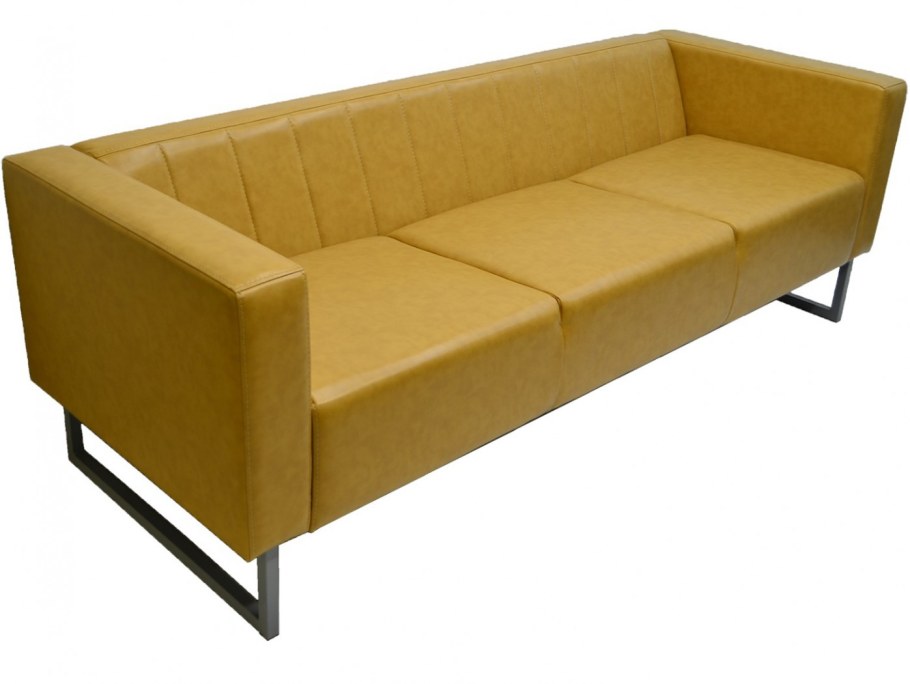 Диван офисный 2-х местный Орион Sofa, экокожа Oregon 12 1200х700х850 мм