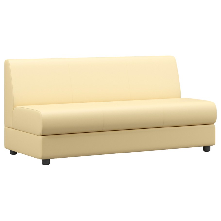 Диван Милан 3-х мест. (Кожа иск., Eco,n19н, al)