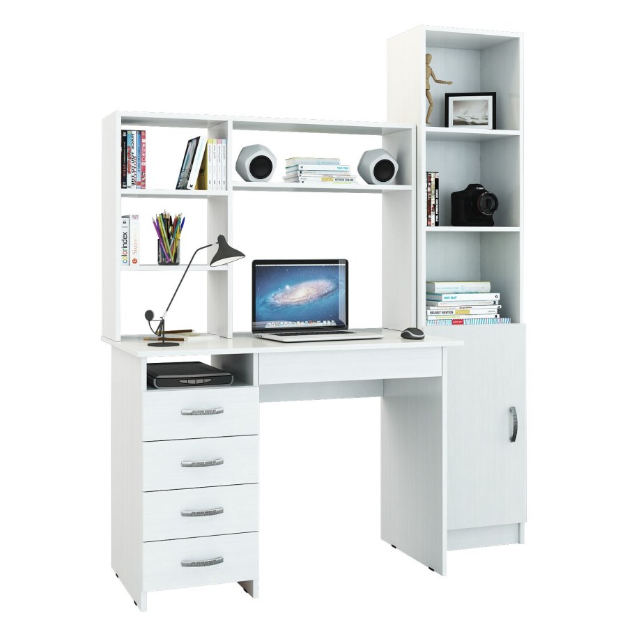 Стол для школьника с полками