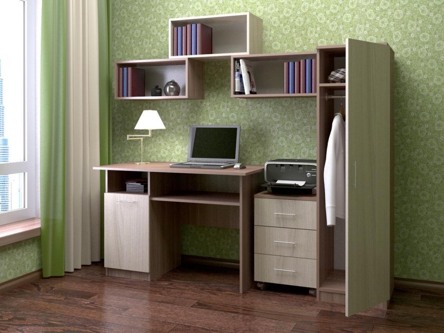 Стол письменный "уголок школьника 2" Аджио