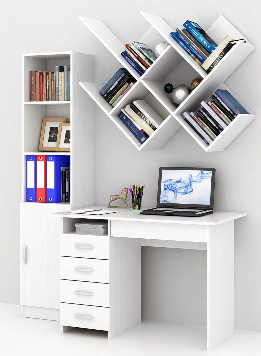 Полки для письменного стола
