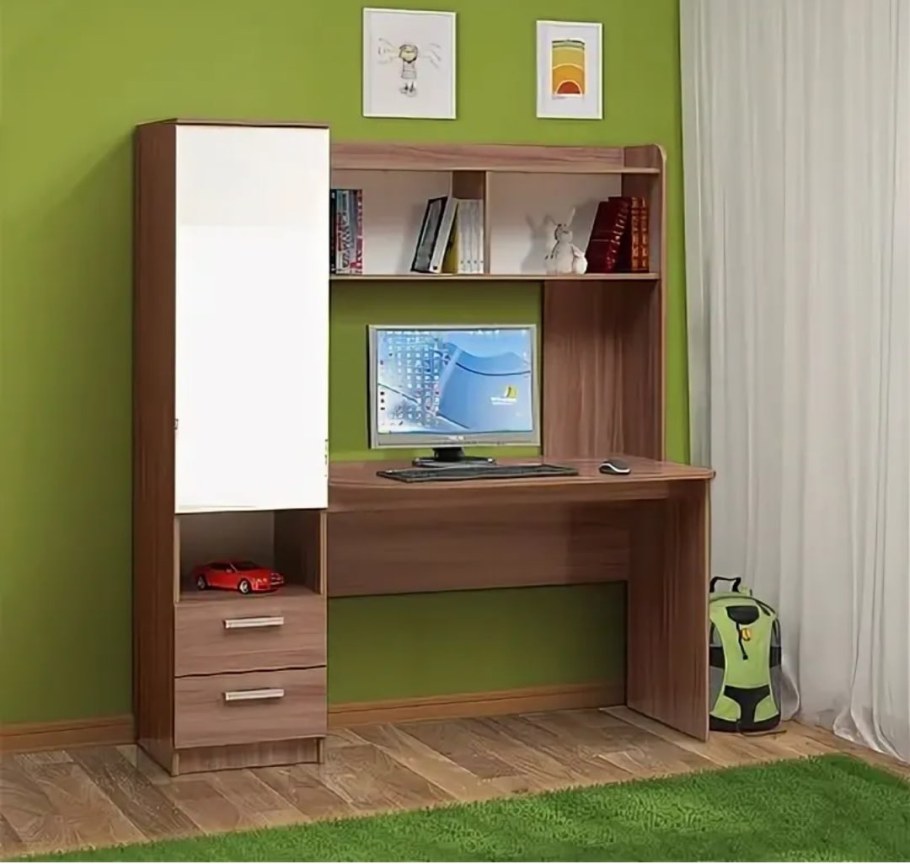 Стол письменный "уголок школьника 2" Аджио