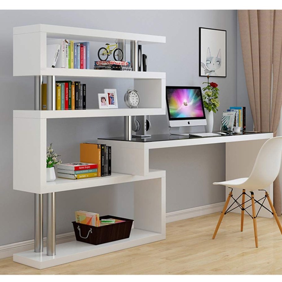 Стол с полками