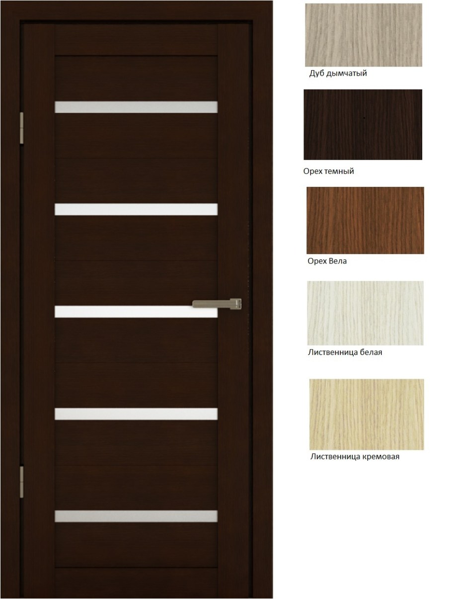 Царговые двери цвета