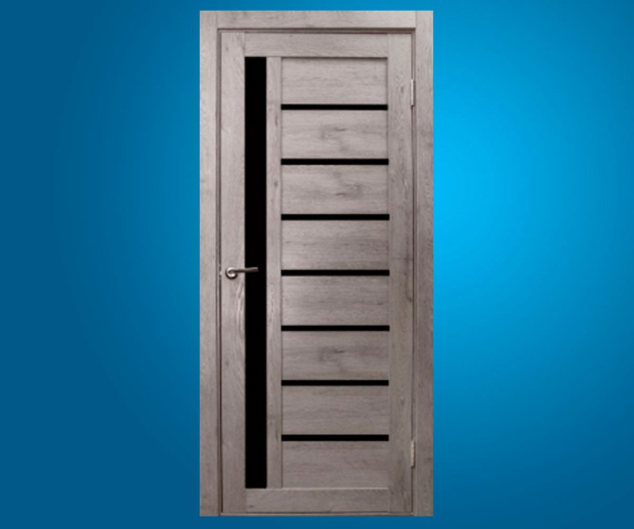 Царговые двери дуб дымчатый