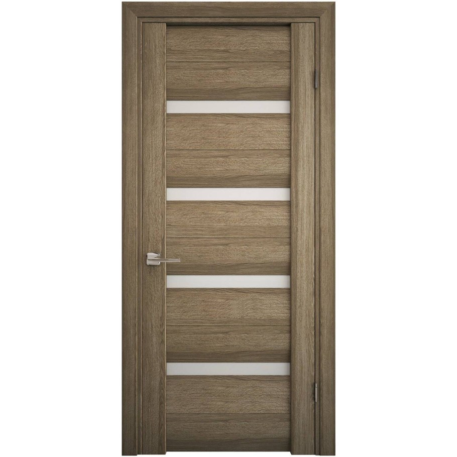 Ferrata ХV глухая дуб серая 60х200 cм