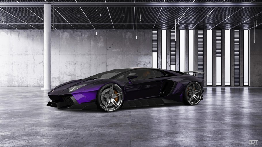 Ламборгини авентадор 2022 черная