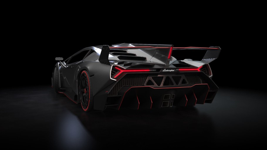 Фон для ноутбука спортивные Lamborghini Veneno
