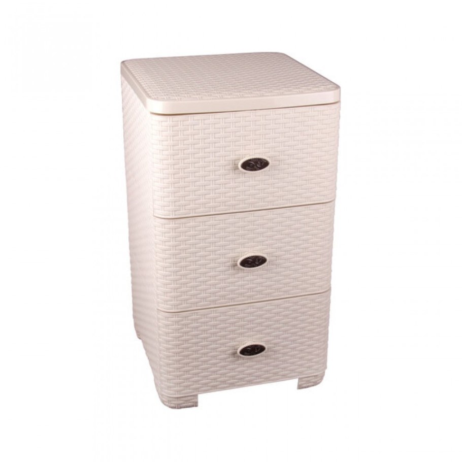 Комод "плетенка" 4-х какао м2434