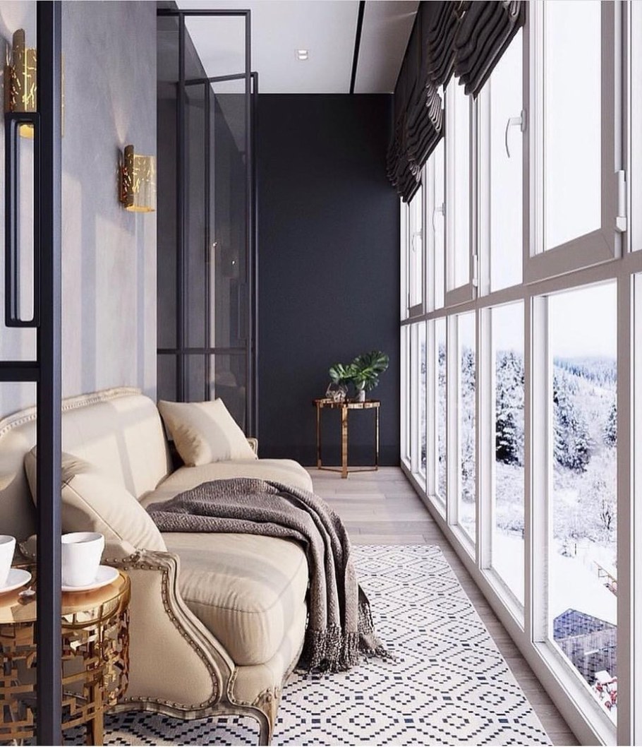 Панорамное остекление лоджии