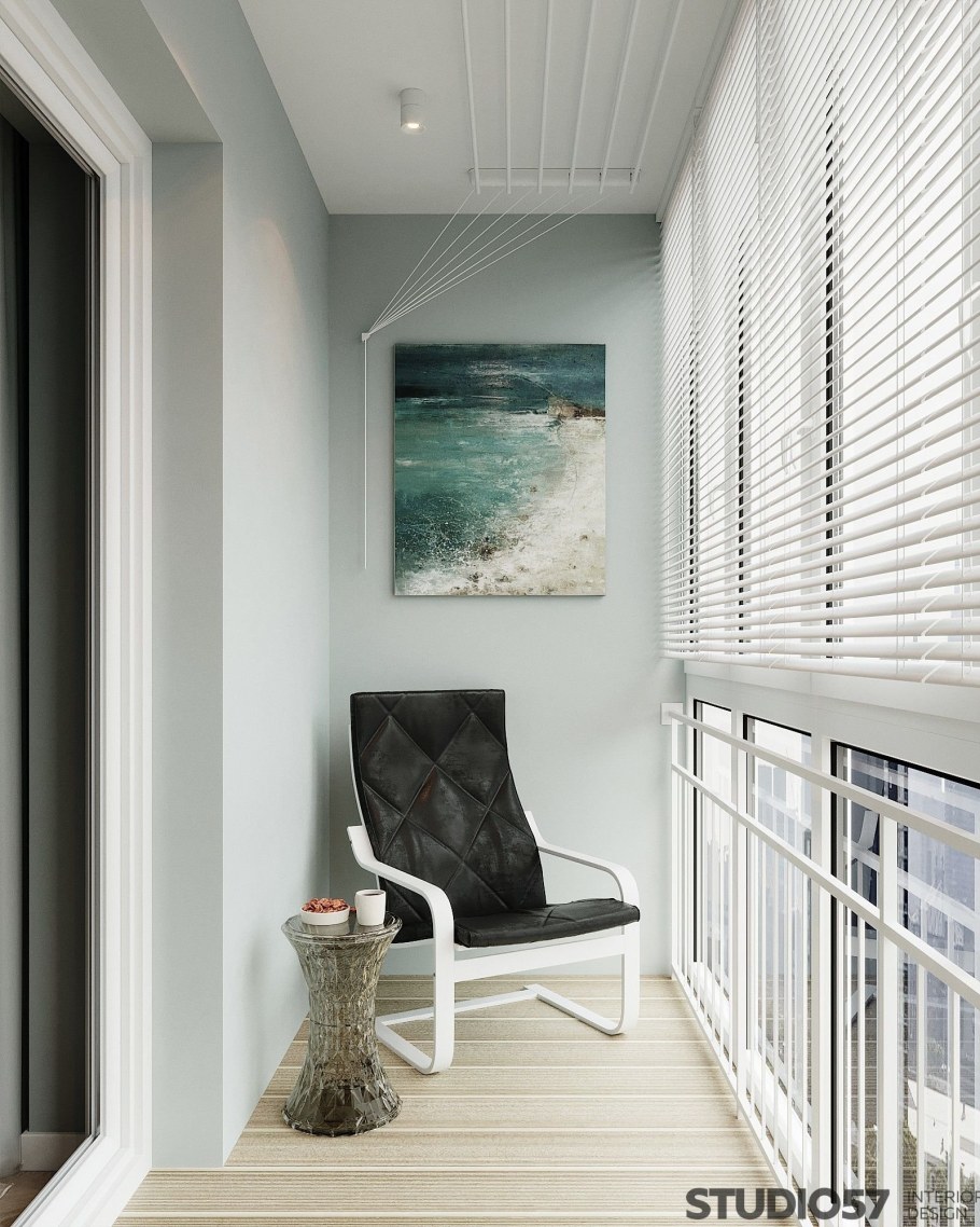 Интерьер лоджии