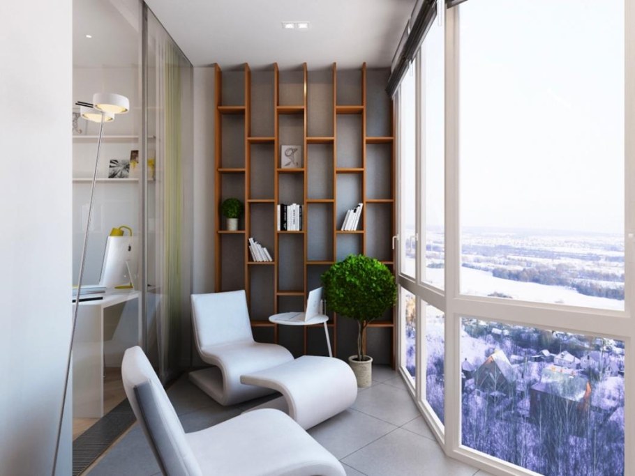 Панорамное остекление лоджии