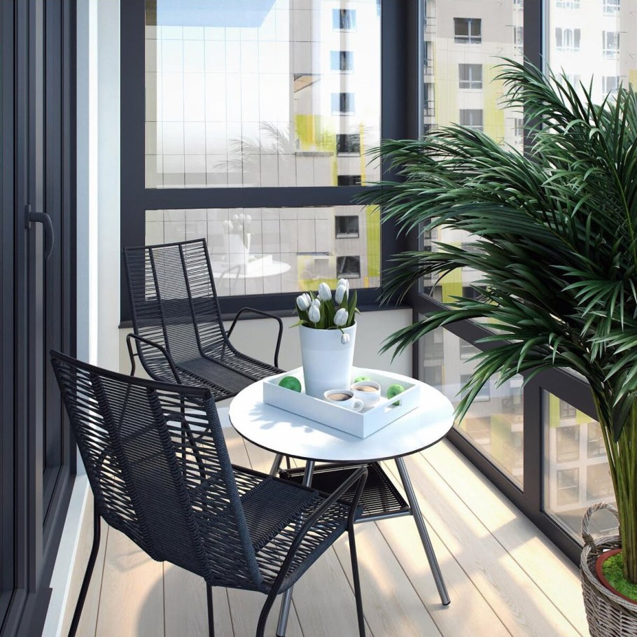 Современный балкон