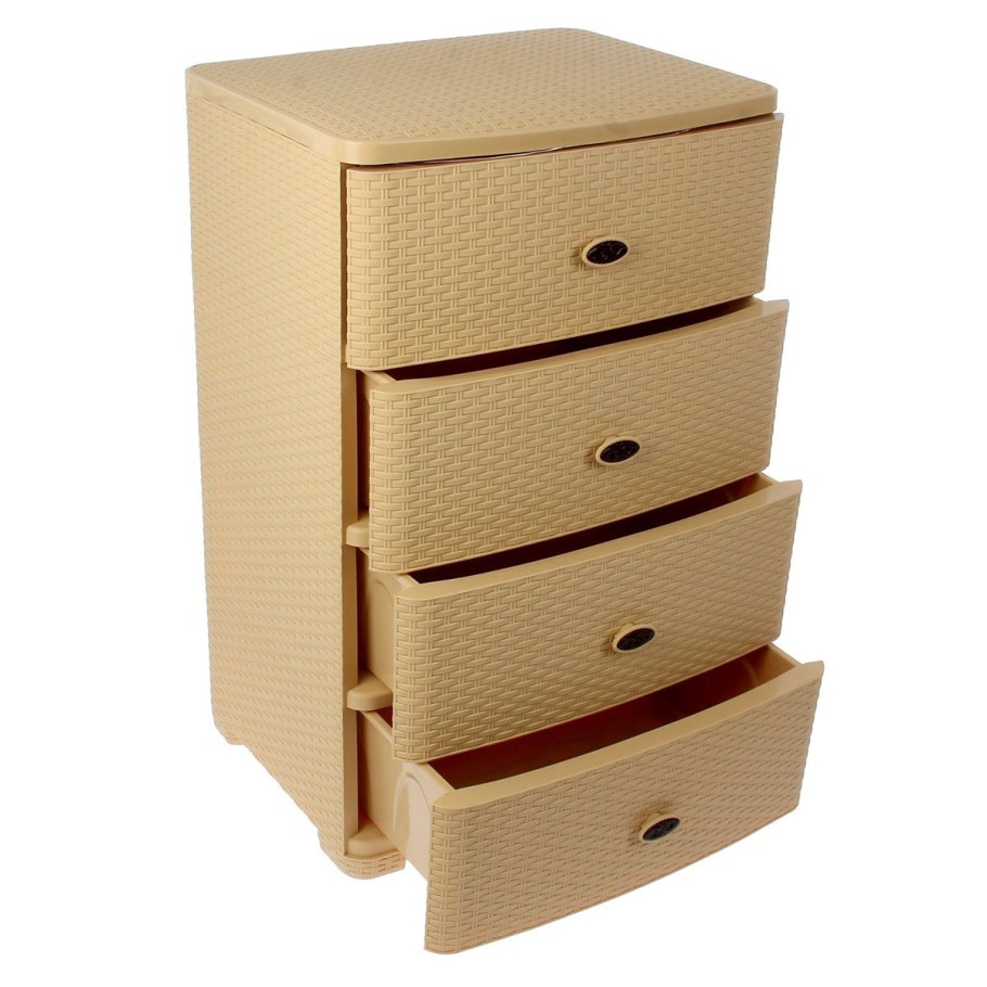 М4060 комод плетенка 4-х