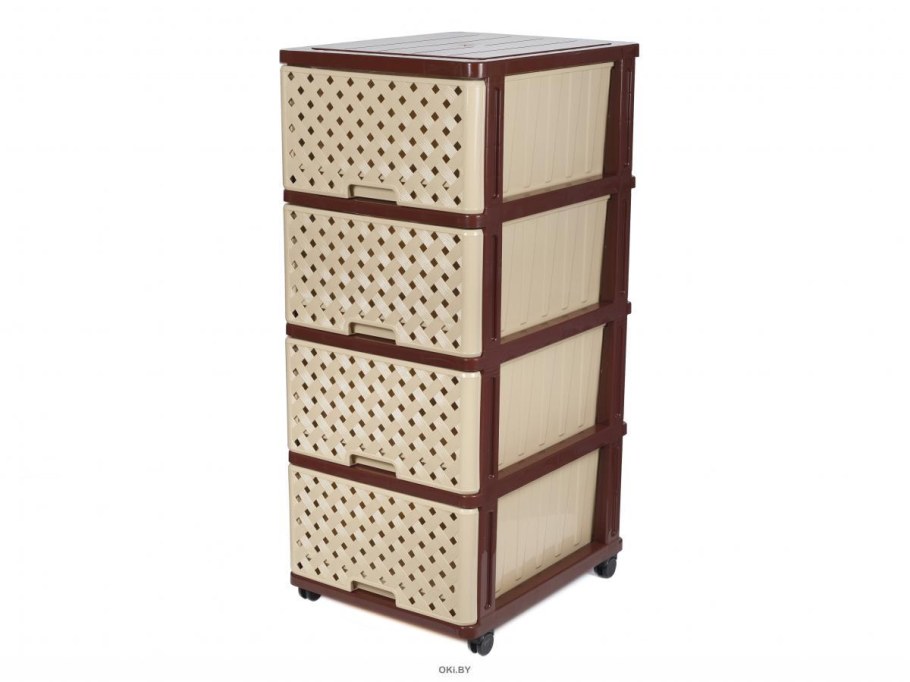 Комод альтернатива м5507 комод 4-х секцион белый