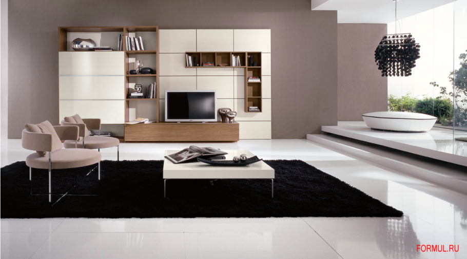 Современная гостиная мебель