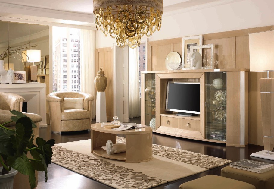 Гостиная в итальянском стиле