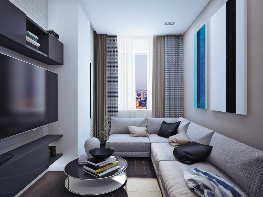 Длинная гостиная