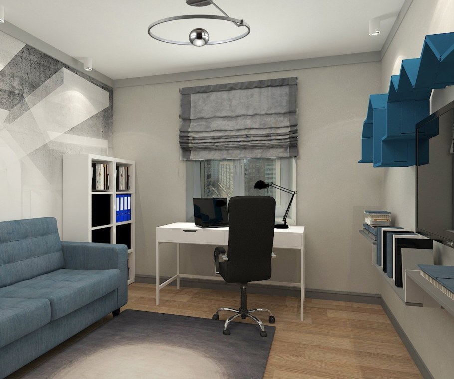 Интерьер комнаты для молодого человека