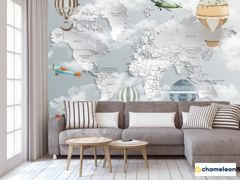 Фрески в интерьере