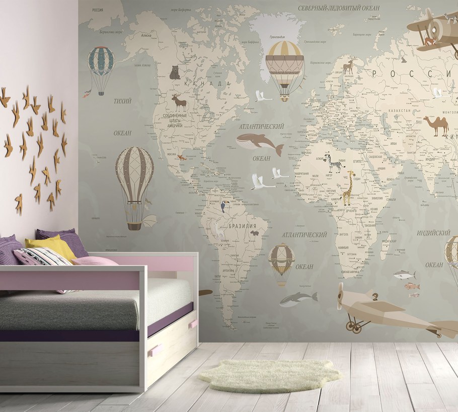 Детские обои для стен