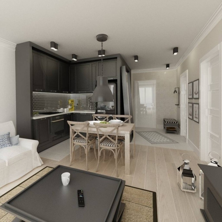 Интерьер евродвушки 40